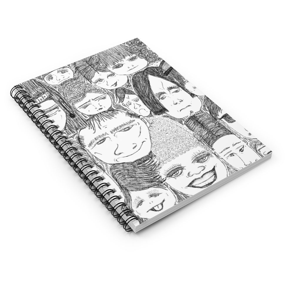 Thumbnail: The Audience #7: Of All People: Spiral Notebook - Ruled Line