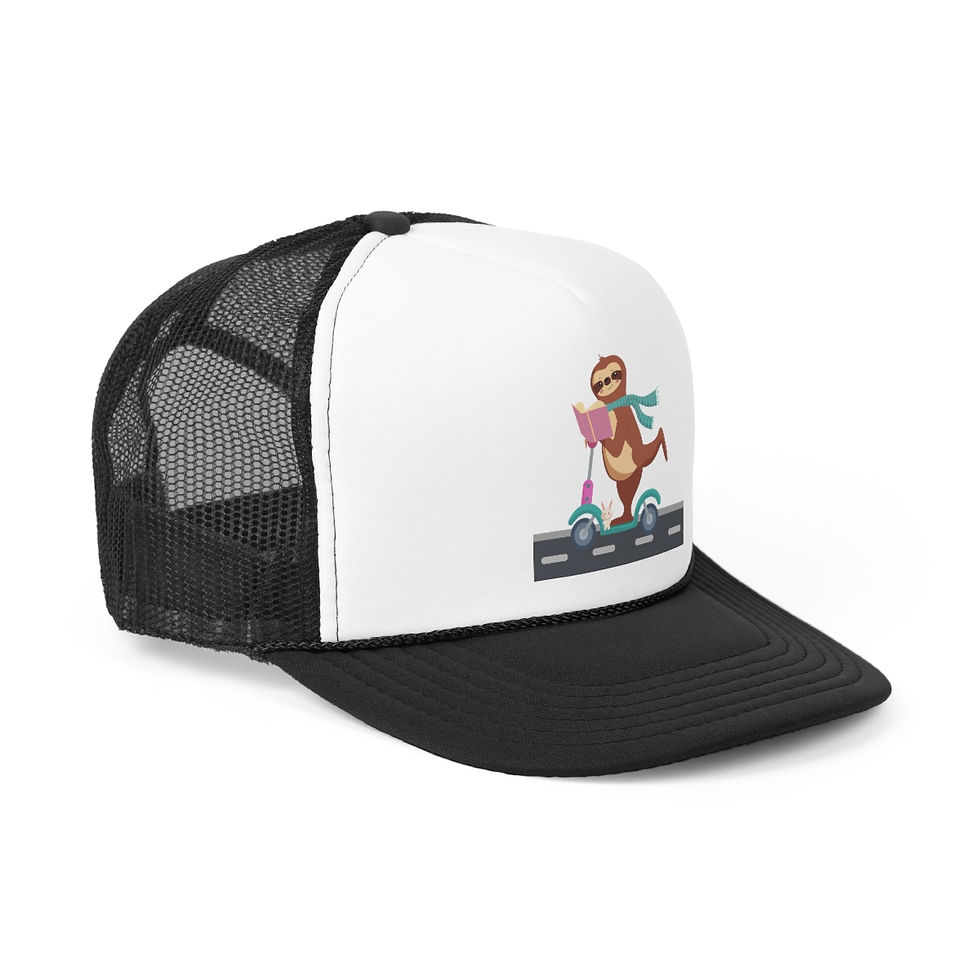 Thumbnail: Sloth Scooter: Trucker Caps