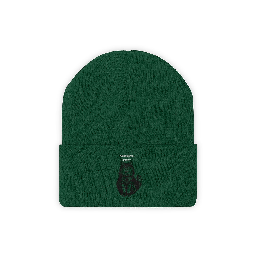 Thumbnail: Purranormal Cativity: Knit Beanie