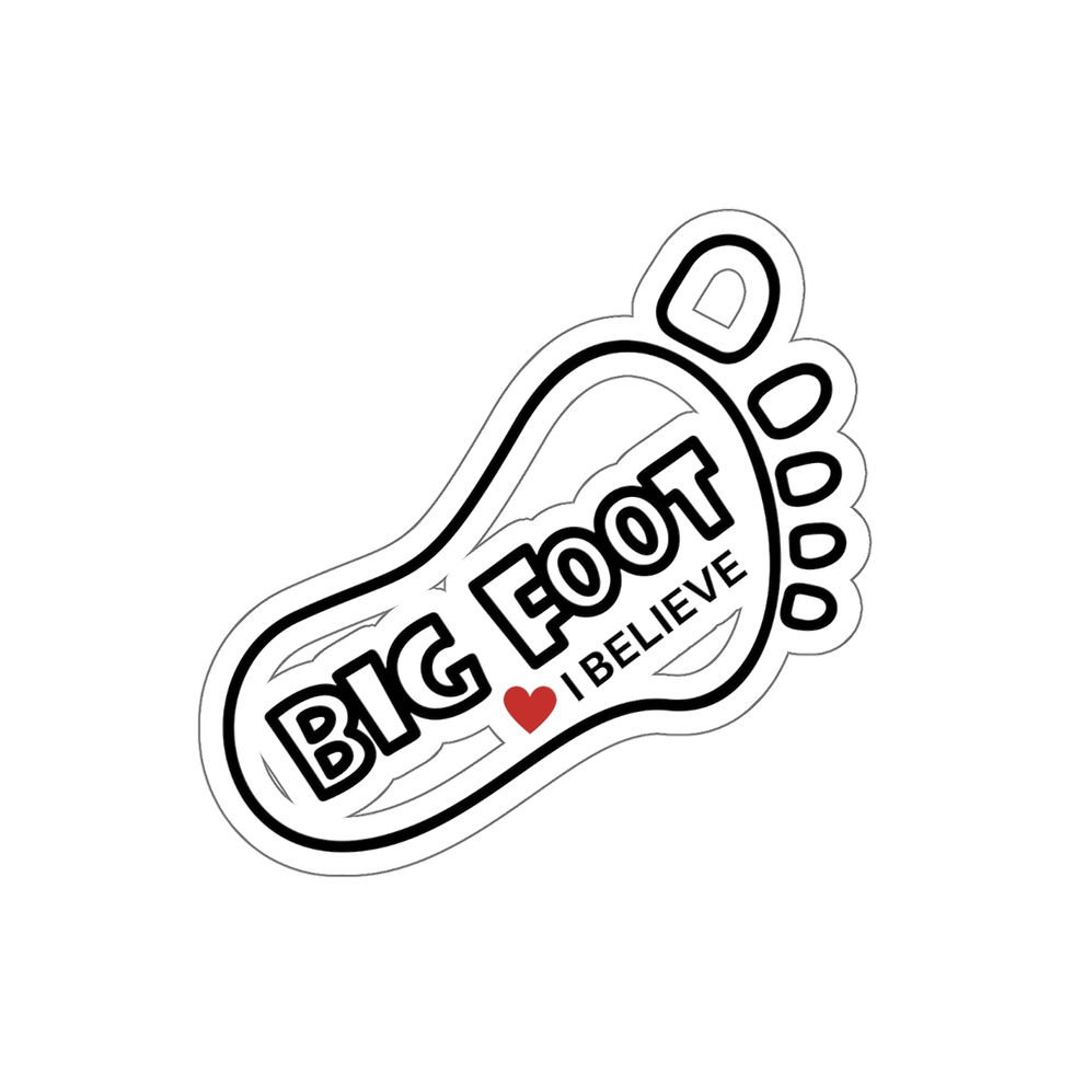Thumbnail: Big Foot #1: I Believe: Die-Cut Stickers