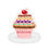 Thumbnail: Book Cupcake Die-Cut Stickers