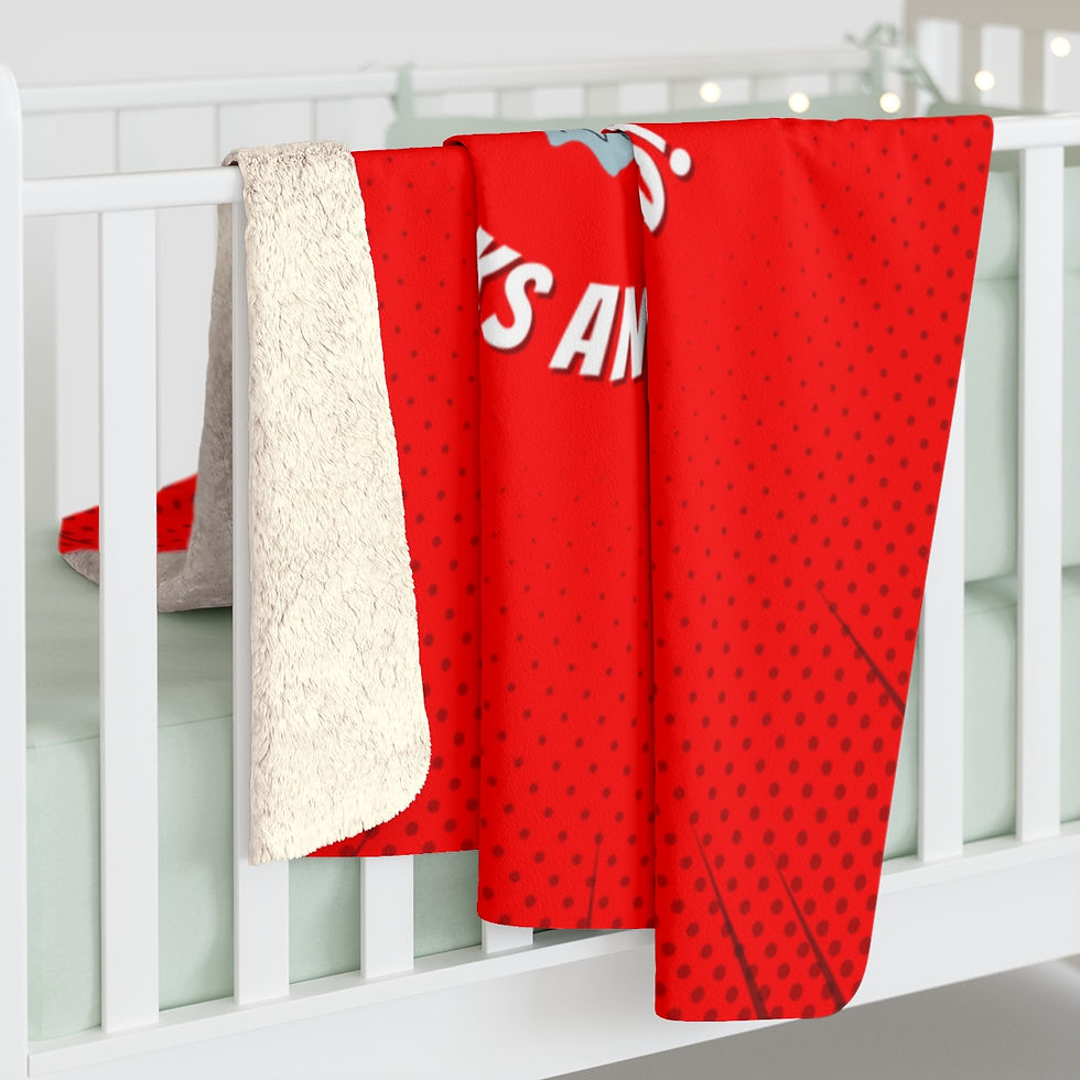 Thumbnail: To Books and Beyond Broccoli: High Quality Cozy Fleece Blanket