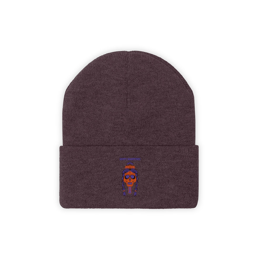 Thumbnail: Happy Hauntings! Knit Beanie