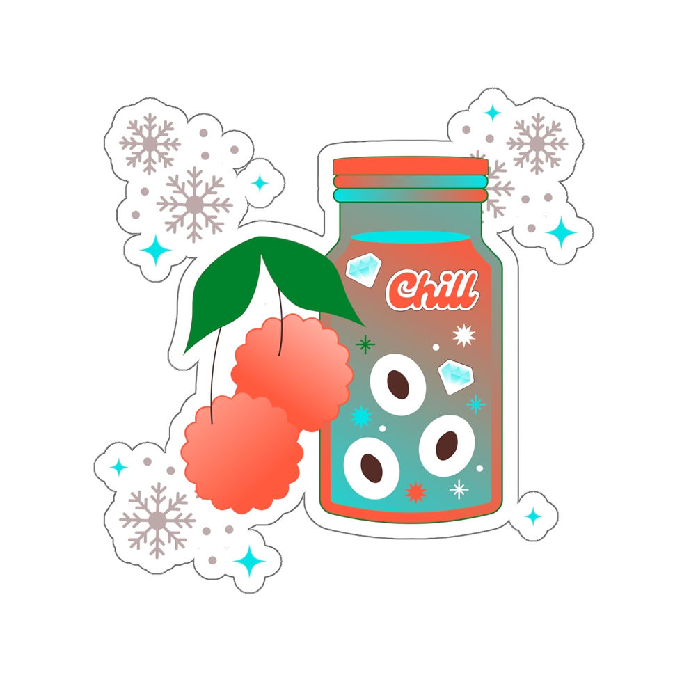 Thumbnail: CHILL: Die-Cut Stickers