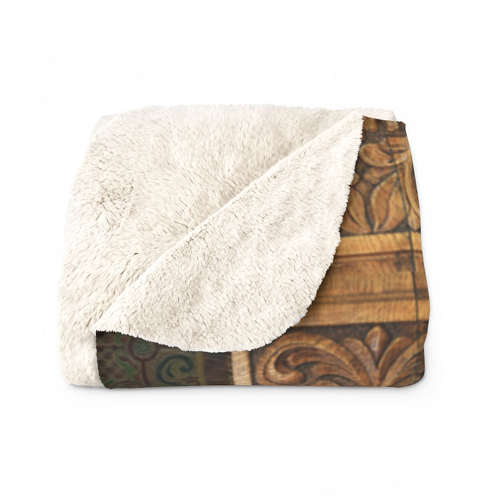 Thumbnail: "I'm Booked" Pattern: High Quality Cozy Fleece Blanket