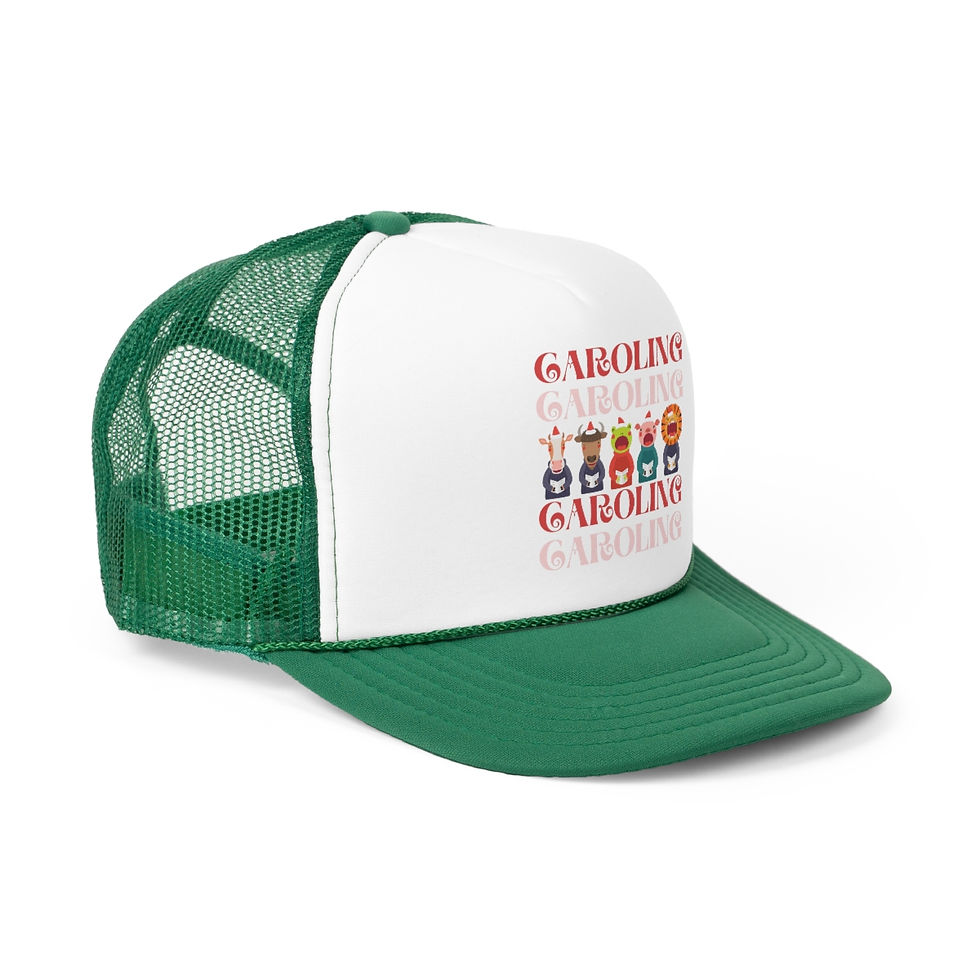 Thumbnail: Caroling Animal Design: Trucker Caps