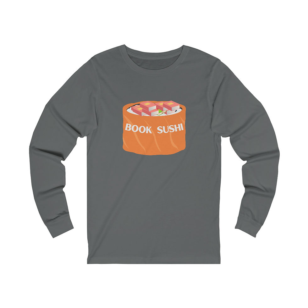 Thumbnail: Book Sushi #2 long sleeve tee