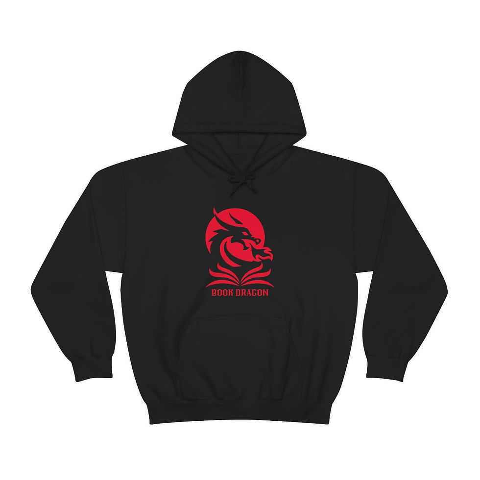 Thumbnail: Book Dragon #1: Unisex Heavy Blend™ Hooded Sweatshirt
