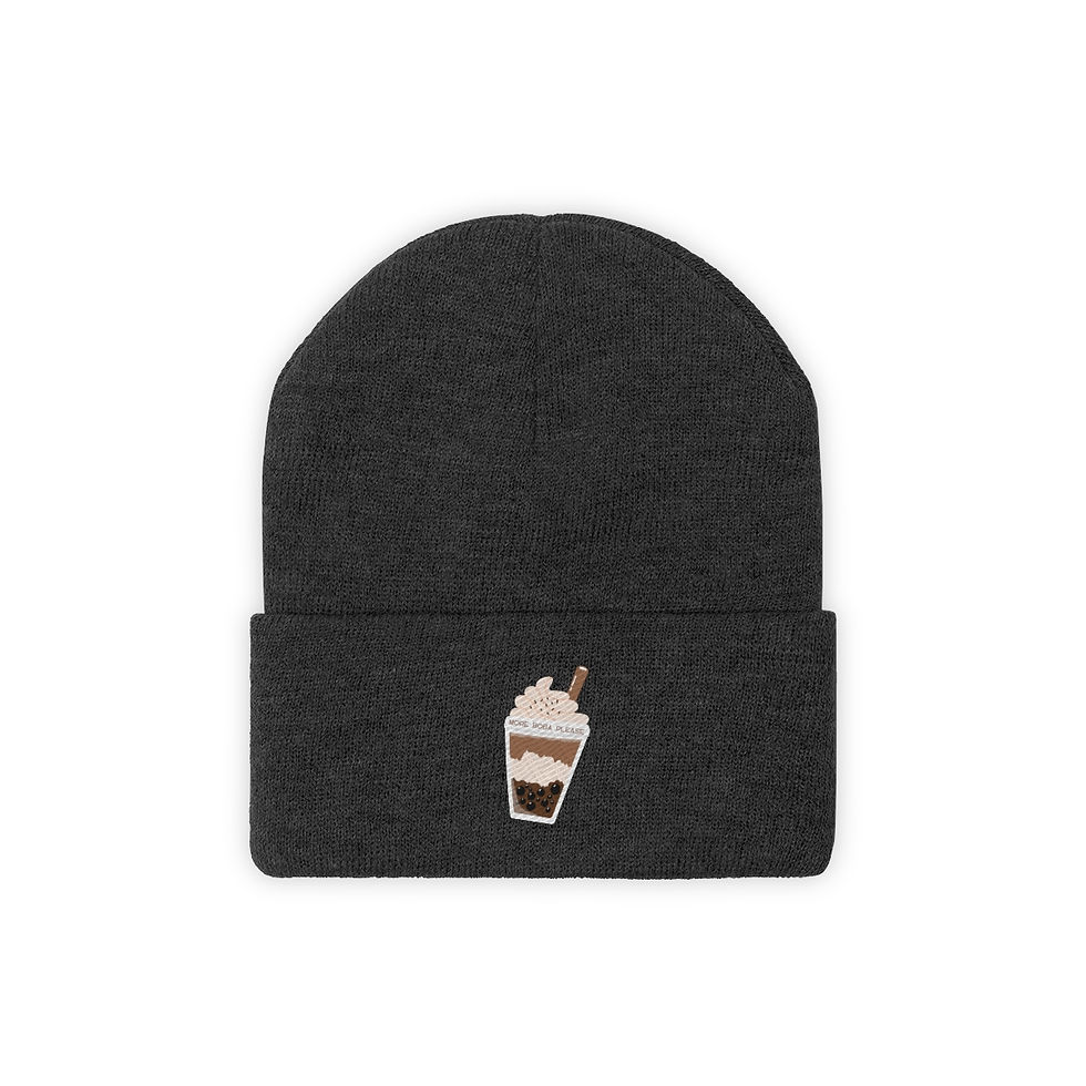 Thumbnail: Need More Boba Knit Beanie