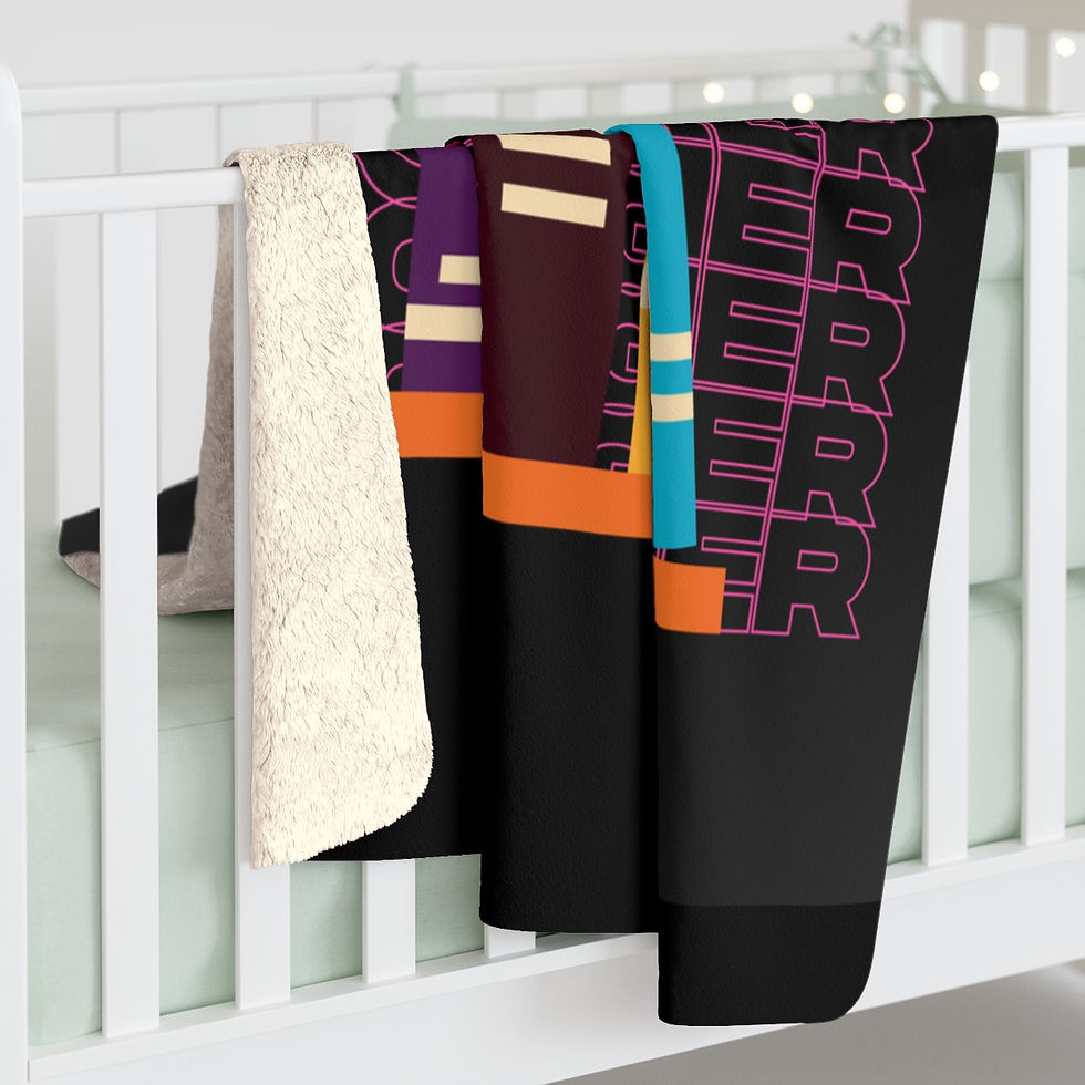 Thumbnail:  Book Gamer Side Stack: High Quality Cozy Fleece Blanket
