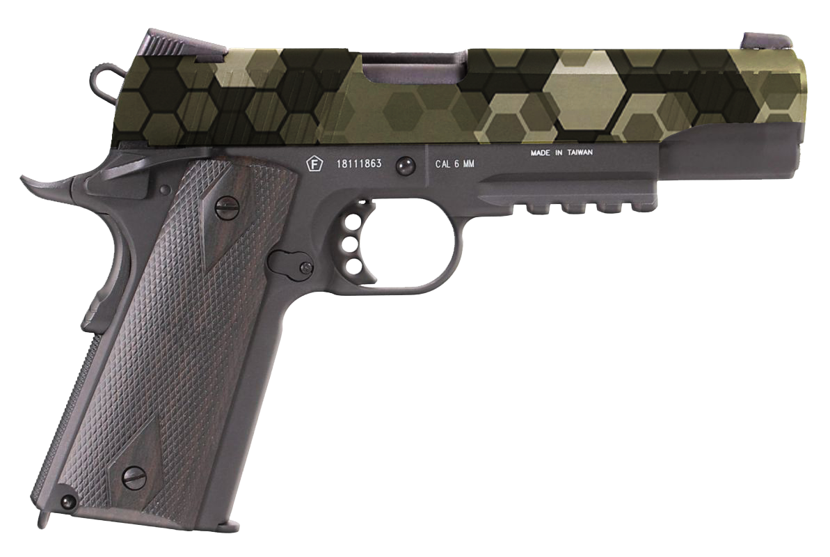 1911 Cybergun KWC rail gun HEXATAL