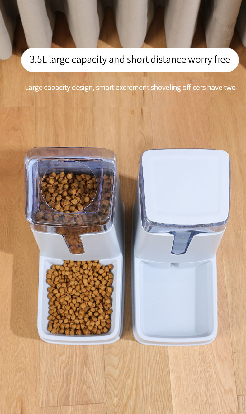 Thumbnail: 3.5L Auto Food Feeder Dispenser