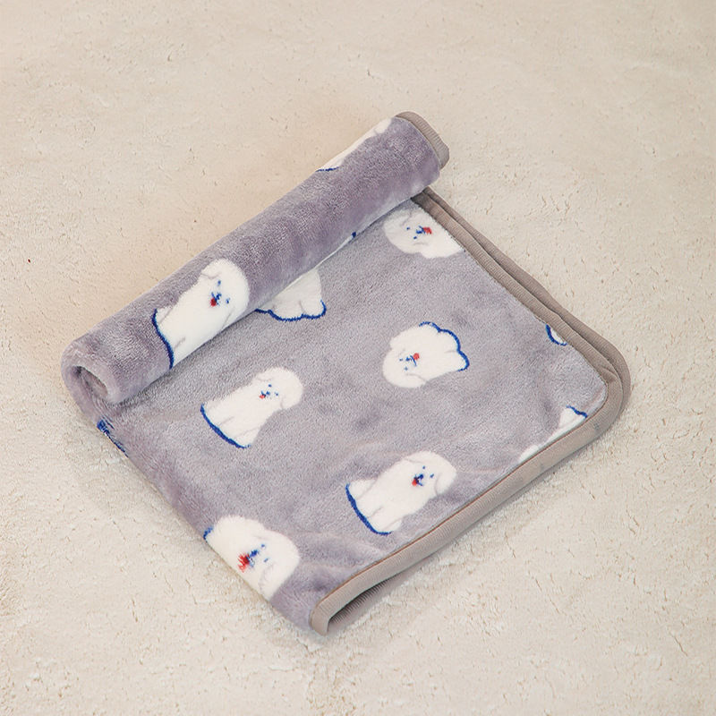 Thumbnail: New Soft Pet Blanket Spring Warm Dog Bed Blanket Cute Pet Sheets Warm Mat Comfor