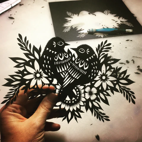 Paper Cutting & Collage with Angie Pickman