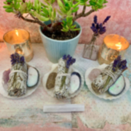Sage & Lavender Crystal Set