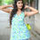 Thumbnail: Ira Halter Neck Corset Kurti