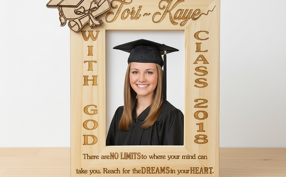 Graduation Picture Frame 4x6 Personalized – Class of 2026