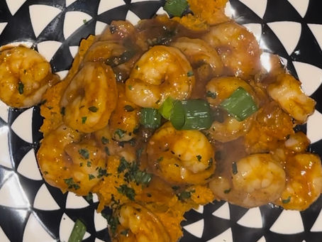 Mango Shrimp with Sweet Potato Mash: A Flavor-Packed Summer Hit