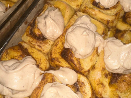 Brown Butter Pumpkin Spice Buttermilk Cinnamon Rolls