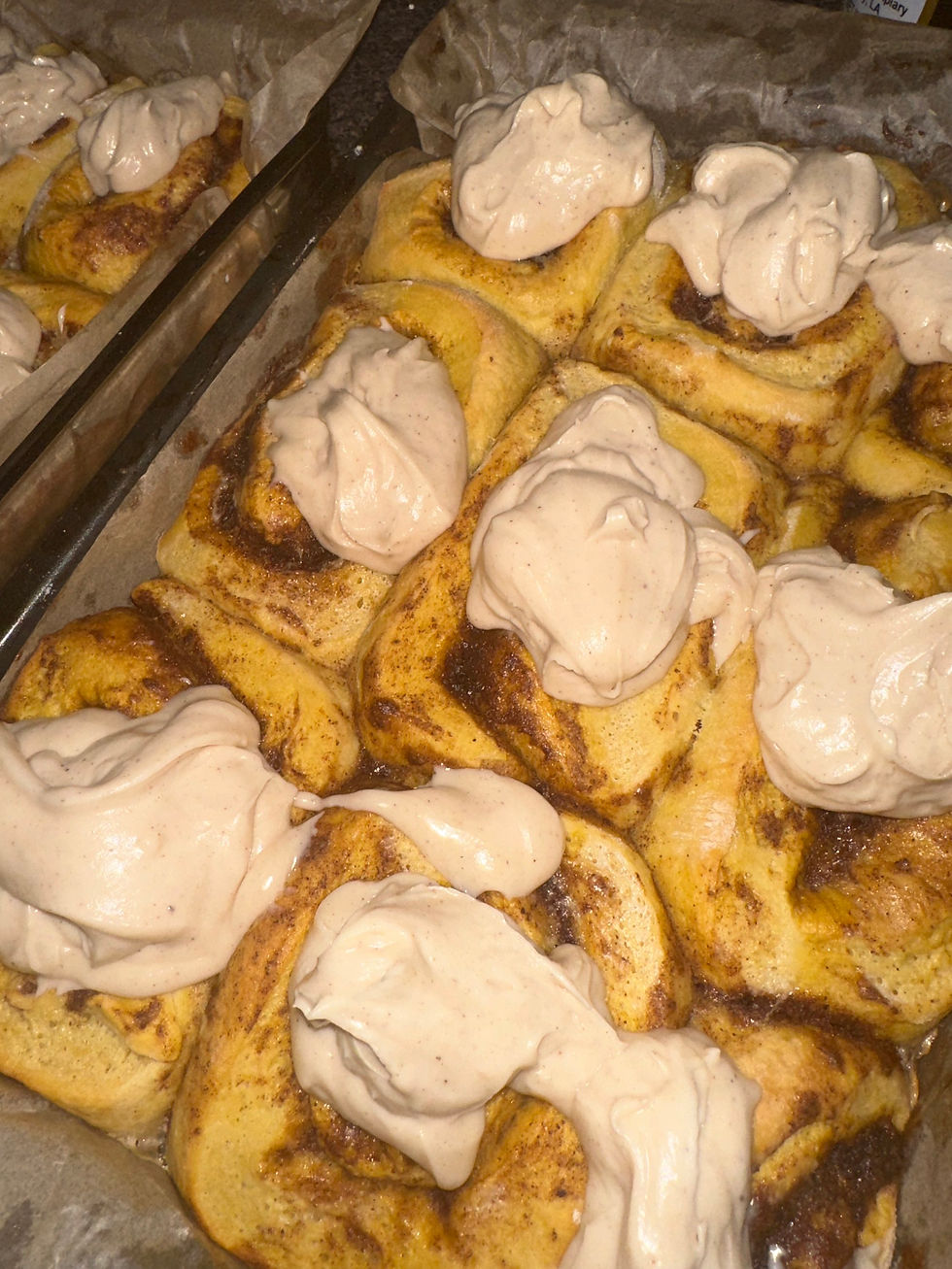 Brown Butter Pumpkin Spice Buttermilk Cinnamon Rolls