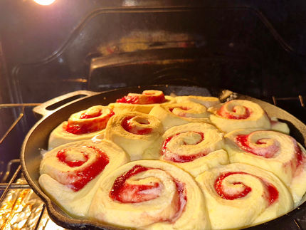 End-of-Summer Strawberry Fruit Buns: A Sweet Farewell to the Season