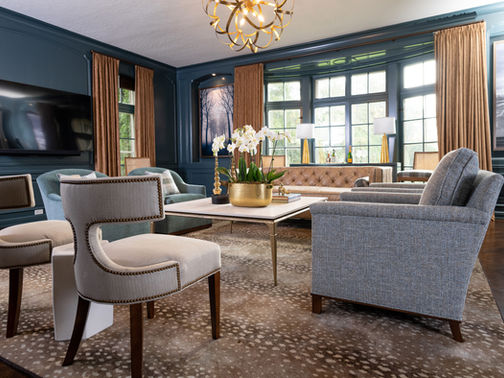 Color washing rooms brings a rich cozy aesthetic to spaces