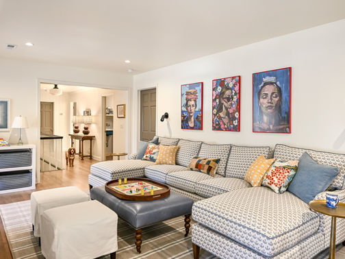 second floor living room or cuddle space makes this the ideal home for family and guests