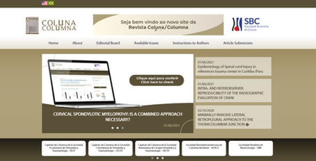 Revista Coluna apresenta novo site