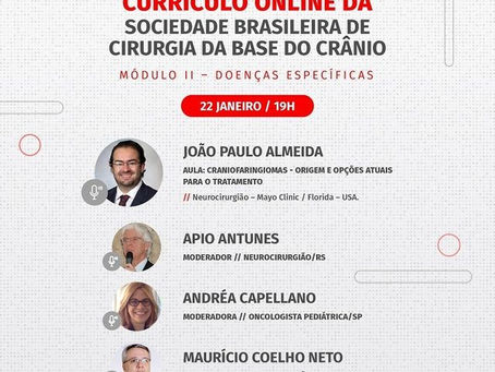 Webinar SBCBC - Craniofaringiomas - Origem e opções atuais para o tratamento