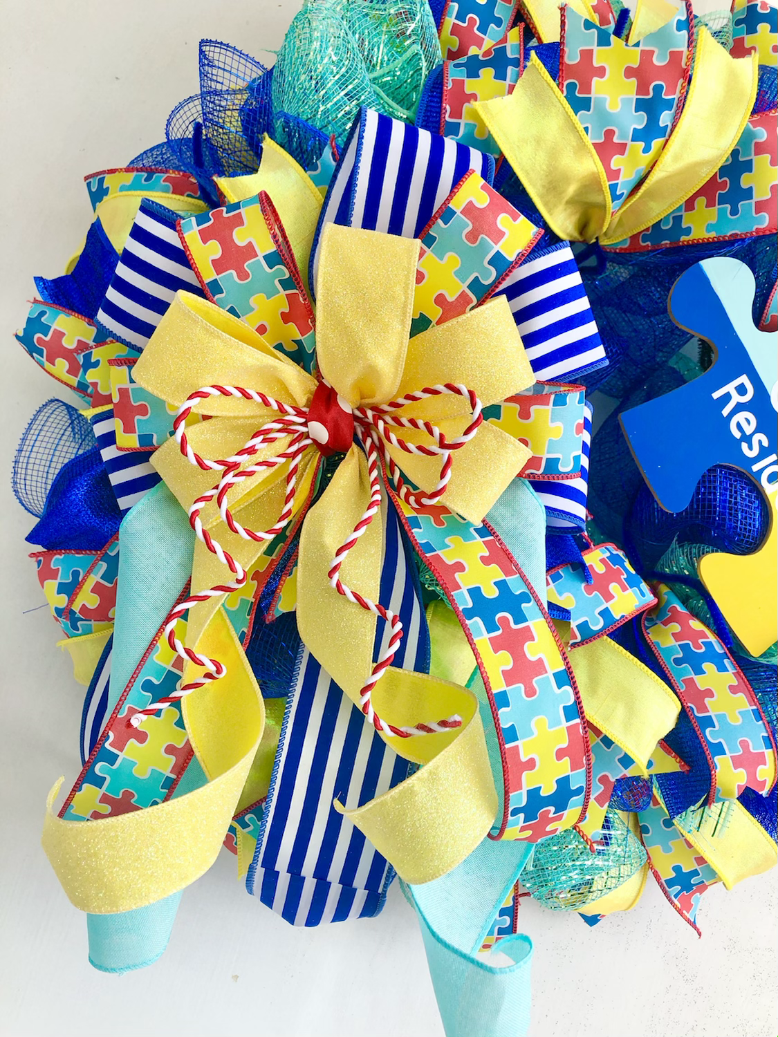 How to Make an Autism Awareness Bow content media