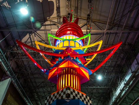 The Mothership Connection designed and created by Frankie Boyle Studio and Zak One