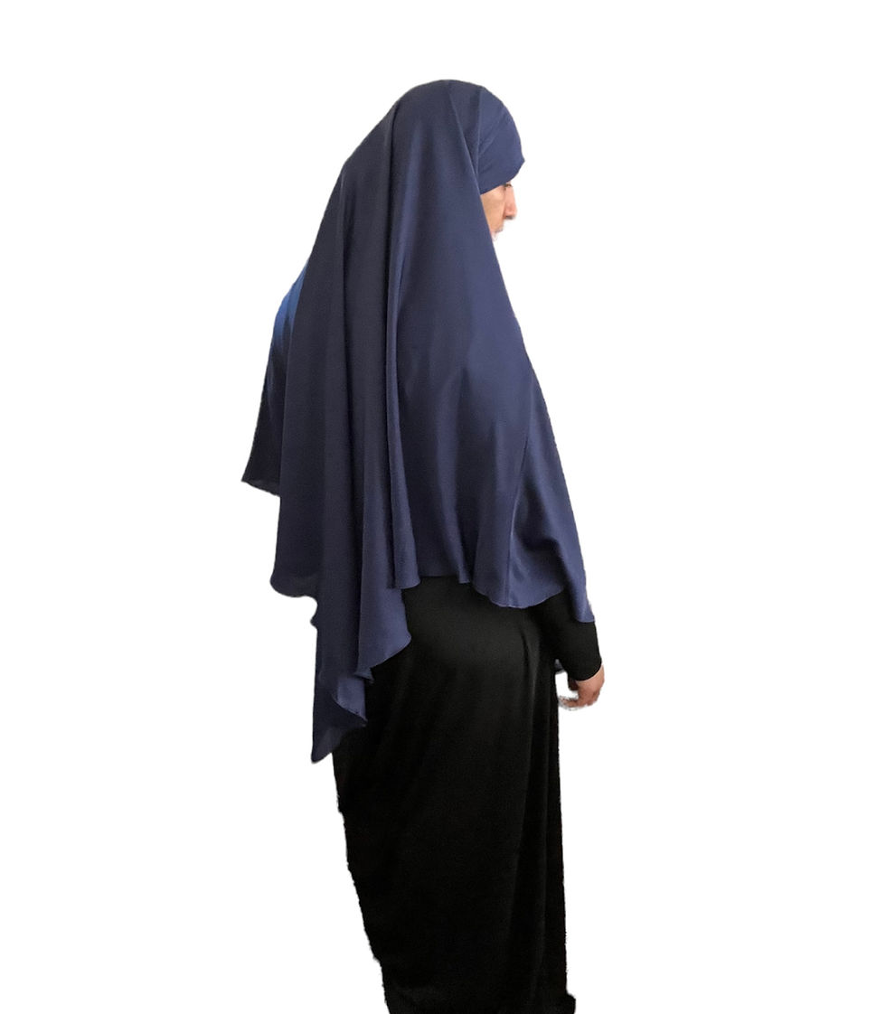Thumbnail: Long Triangle Khimar with Niqab
