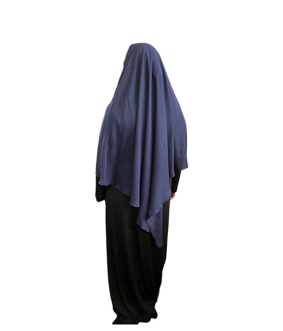 Thumbnail: Long Triangle Khimar with Niqab