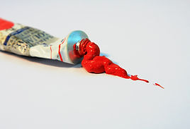 Red Oil Paint