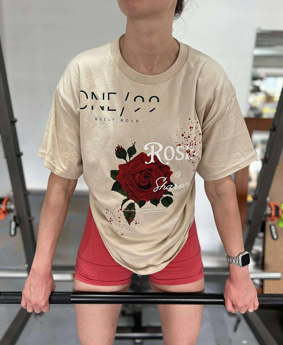 Thumbnail: "Rose of Sharon" Fitness Pump Cover Tee