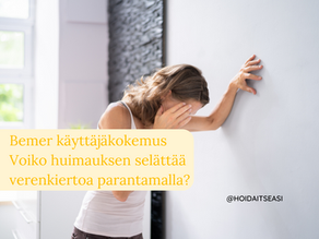 Bemer käyttäjäkokemus: Huimaus helpotti Bemer-hoidolla