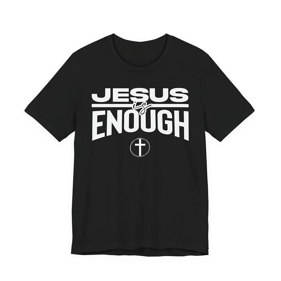 Thumbnail: 'Jesus is Enough' - Faith-Inspired Tee