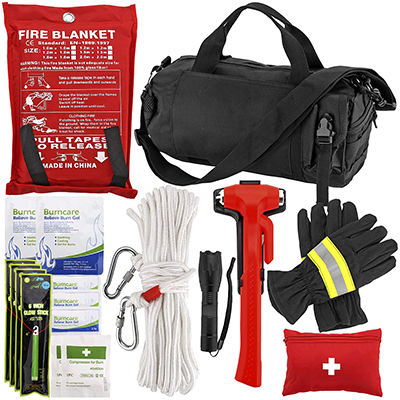 14pc Fire Survival Emergency Kit