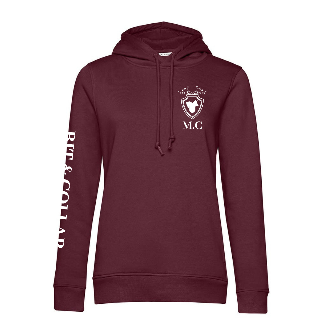 Luxe Hoodie - Burgundy