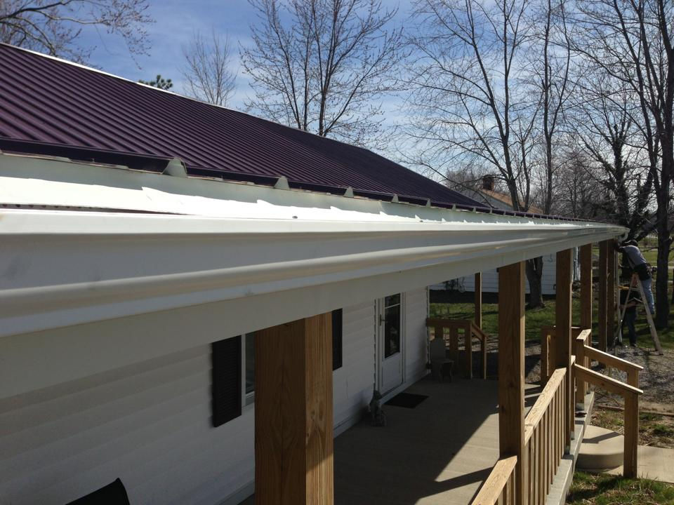 Salem, IL gutter job