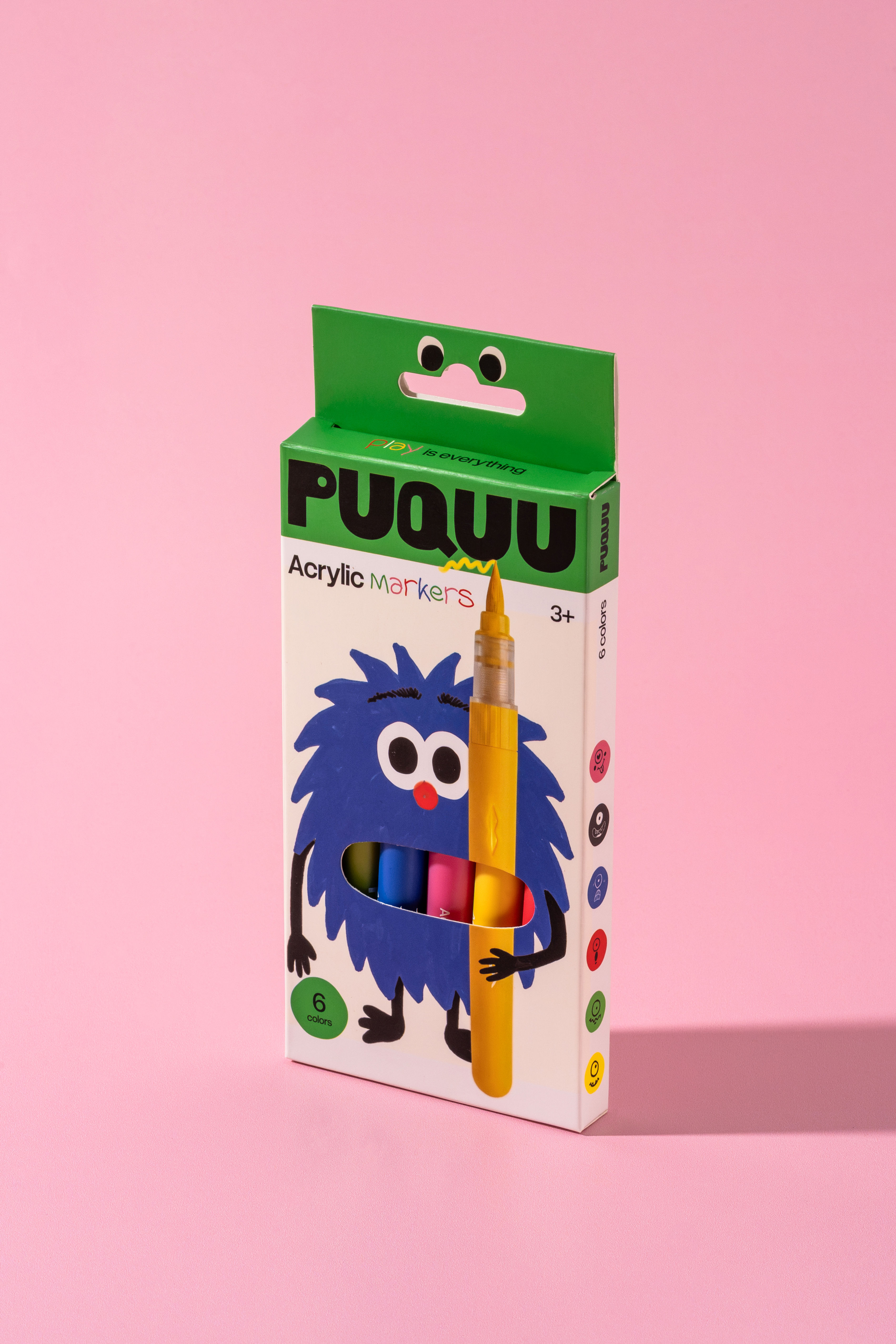 PUQUU Acrylic Markers – 6 Farben