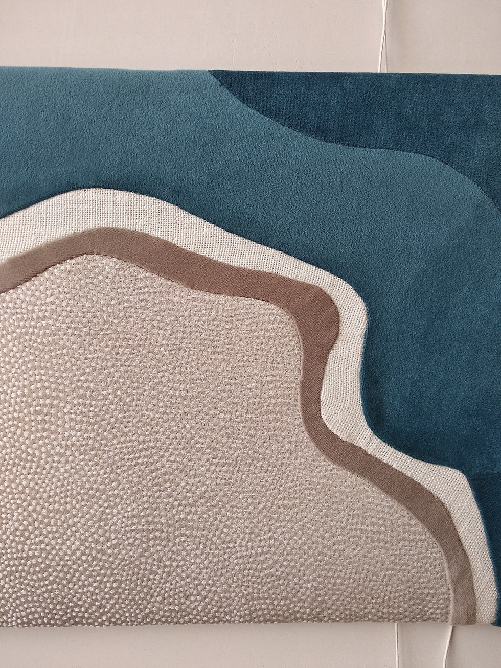 Tableau  artiste textile Morbihan Baden