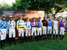 Per-Anders Gråberg, primer campeón del Jockeys Challenge de La Zarzuela