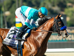 Hughes volvió a aplastar y ya espera invicto el Breeders’ Cup Juvenile