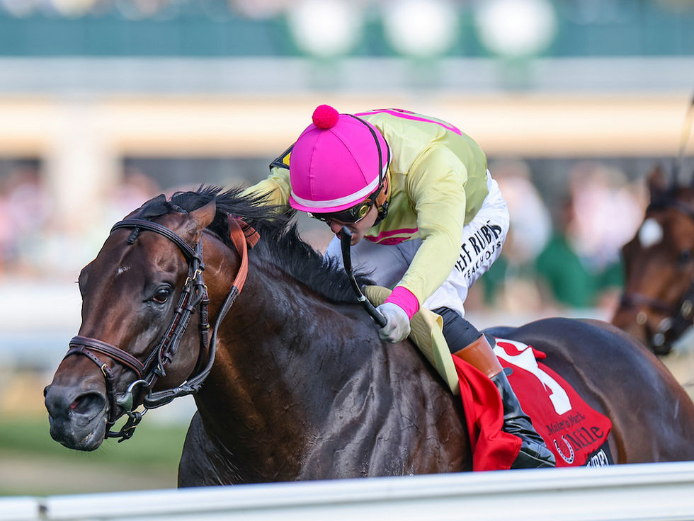 Zulu Kingdom de punta, y un hito histórico para Chad Brown en el Maker’s Mark Mile