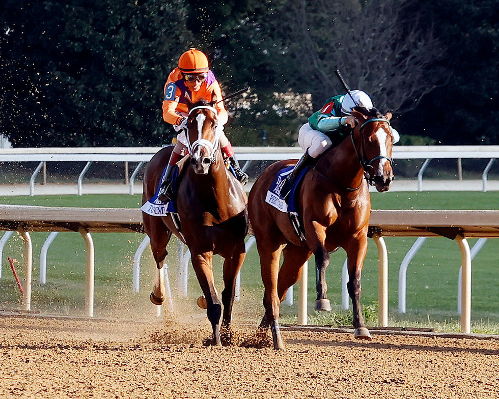 El momento de la molestia, con Tommy Jo por fuera / KEENELAND