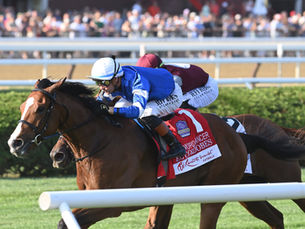 El Cordobes dio el golpe en Saratoga, con 1-2 para Frankel en el Sword Dancer Stakes