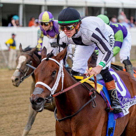 My Miss Mo Puts Her Form on the Line in the Monmouth Oaks
