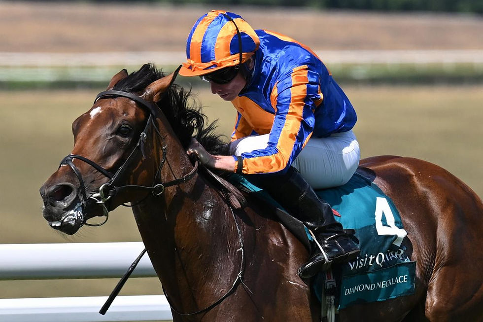 Diamond Necklace deslumbró en Goodwood y sigue forjando su leyenda