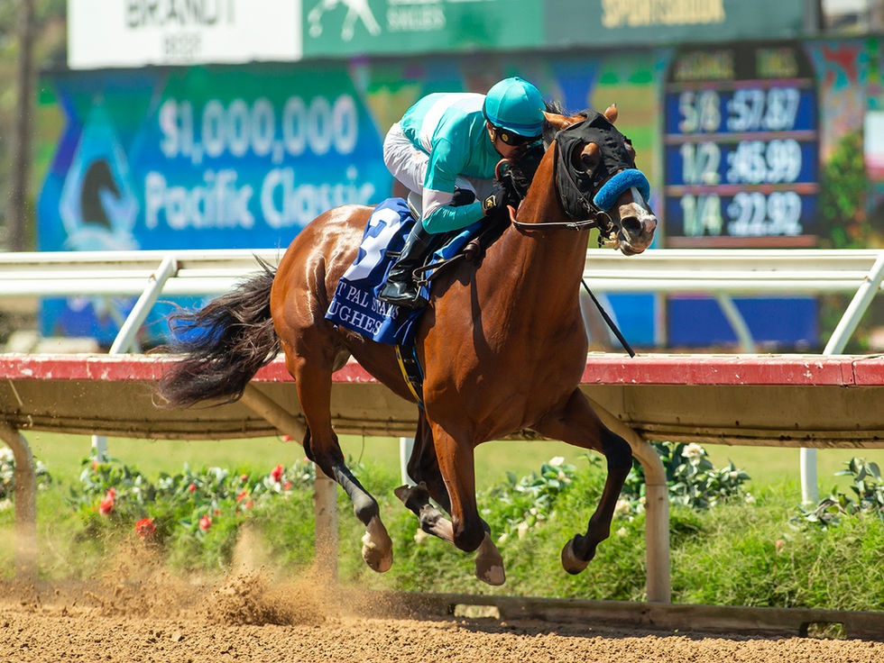 Bob Baffert tiene 2 cartas en pos de ganar por vigésima vez el Del Mar Futurity
